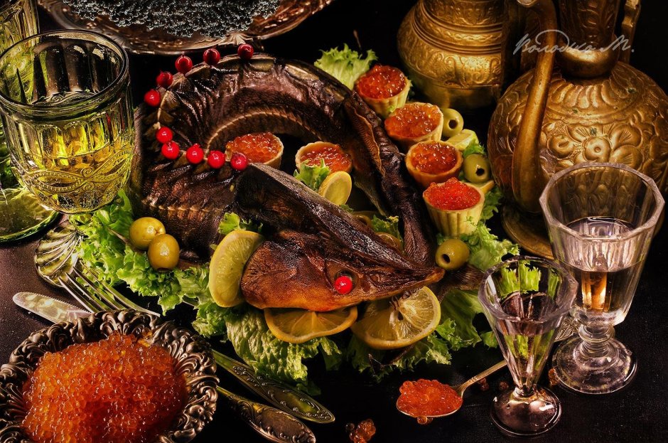 Осетрина русская кухня