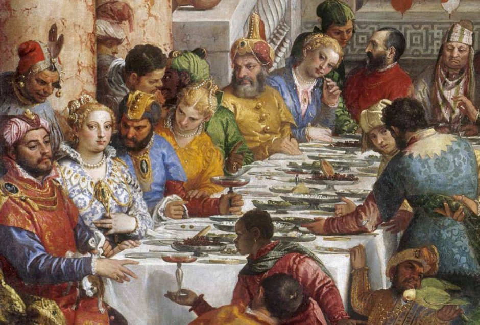 Тинторетто брак в Кане Галилейской