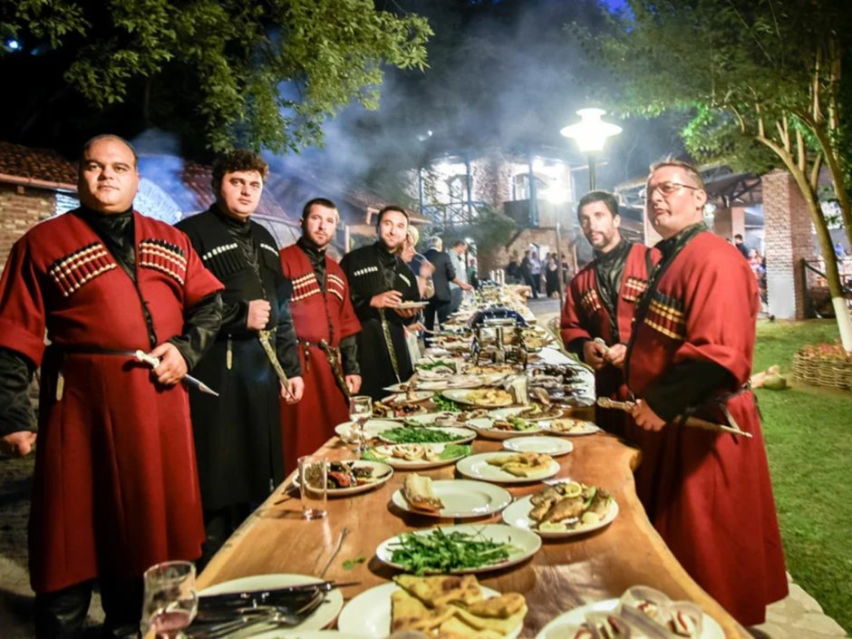 Ртвели семейный праздник грузин