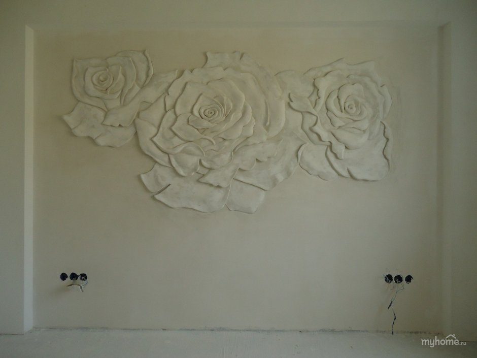 Эскизы барельефа на стене Минимализм