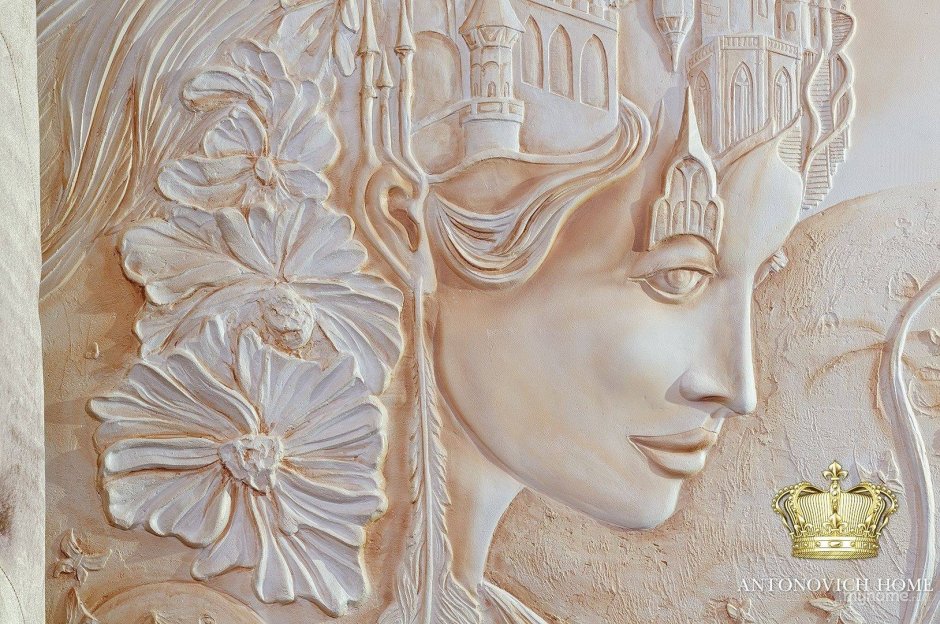 Барельеф с натуры Шубин