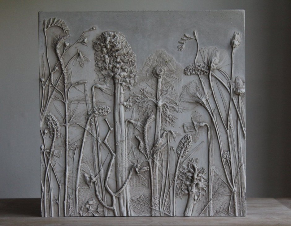 Барельеф растительный орнамент