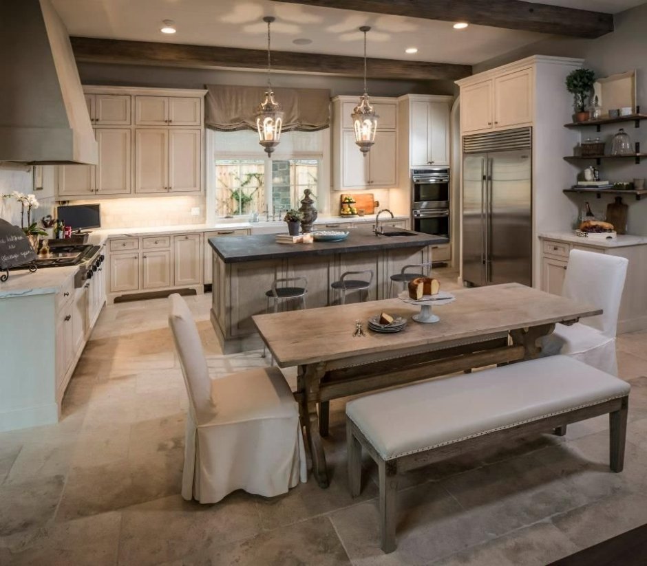 Тауп в интерьере кухни