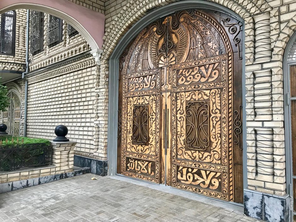 Аркана ворота Дагестанский стиль