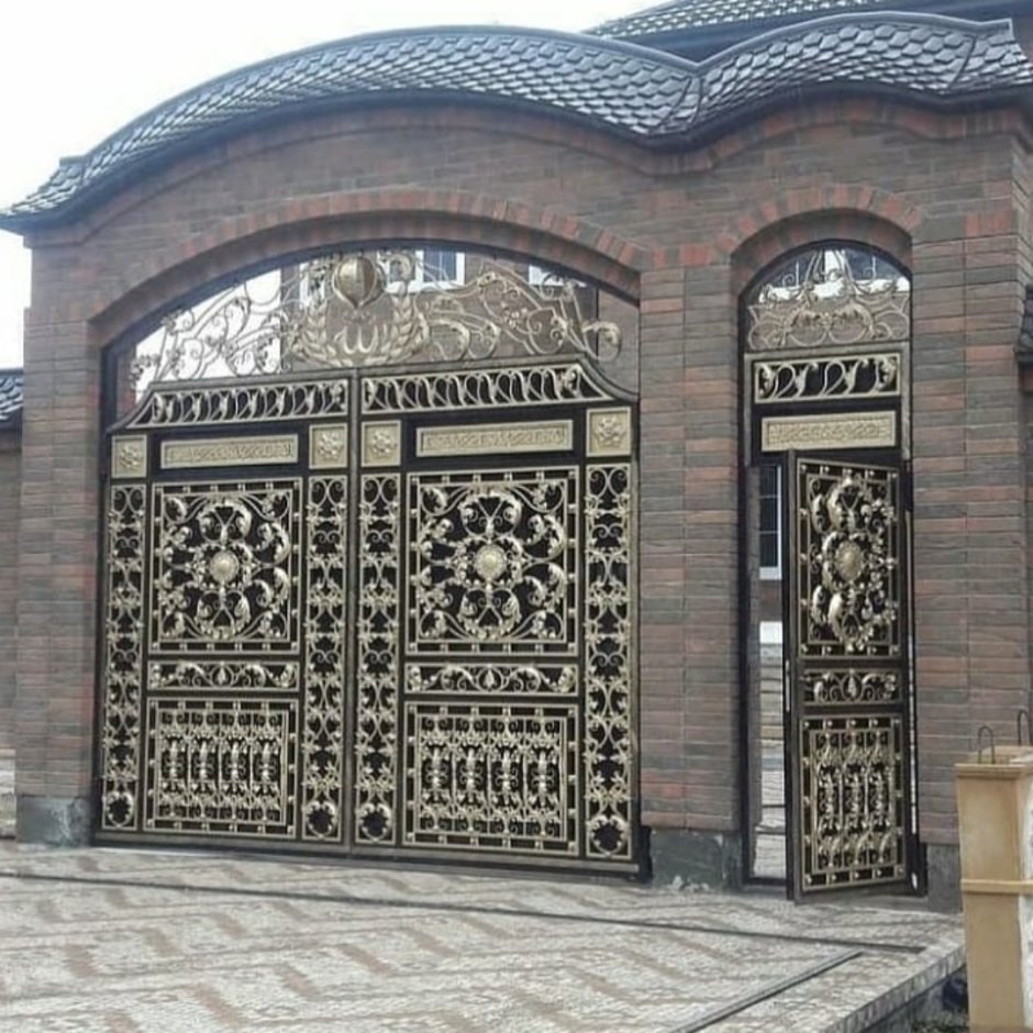 Кованые ворота Дагестан Чечня