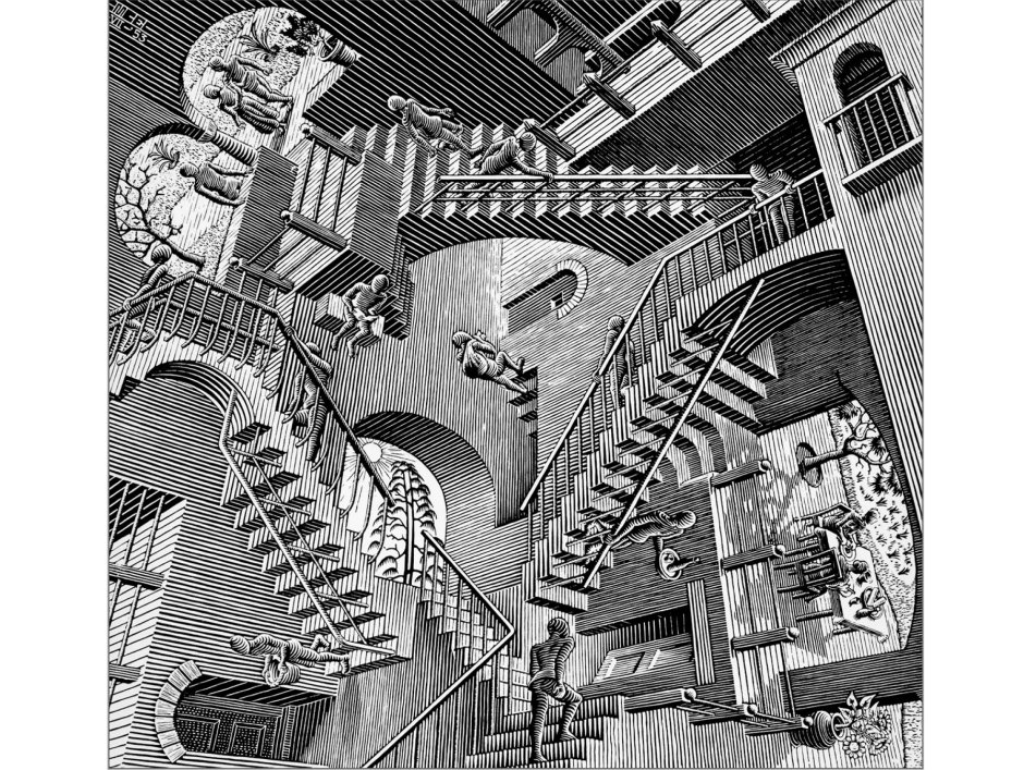 Мауриц Корнелис Эшер рептилии