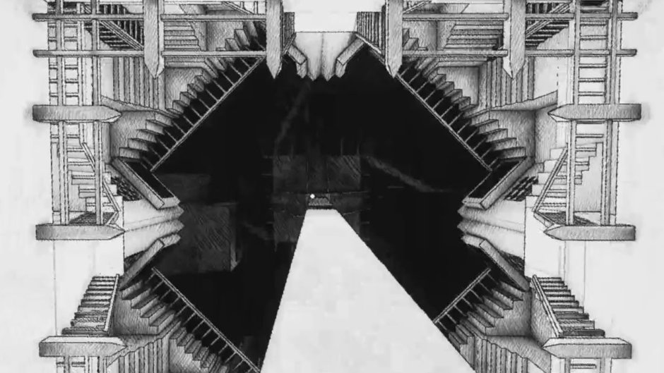 Картина Гравитация Эшер