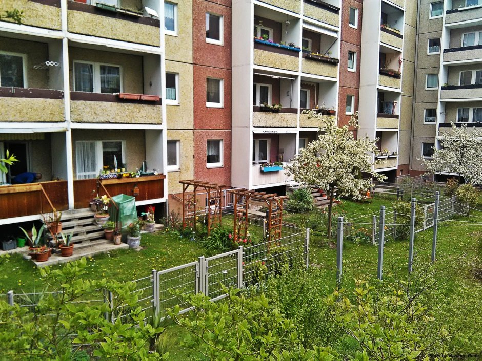 Красивые дворы хрущевок