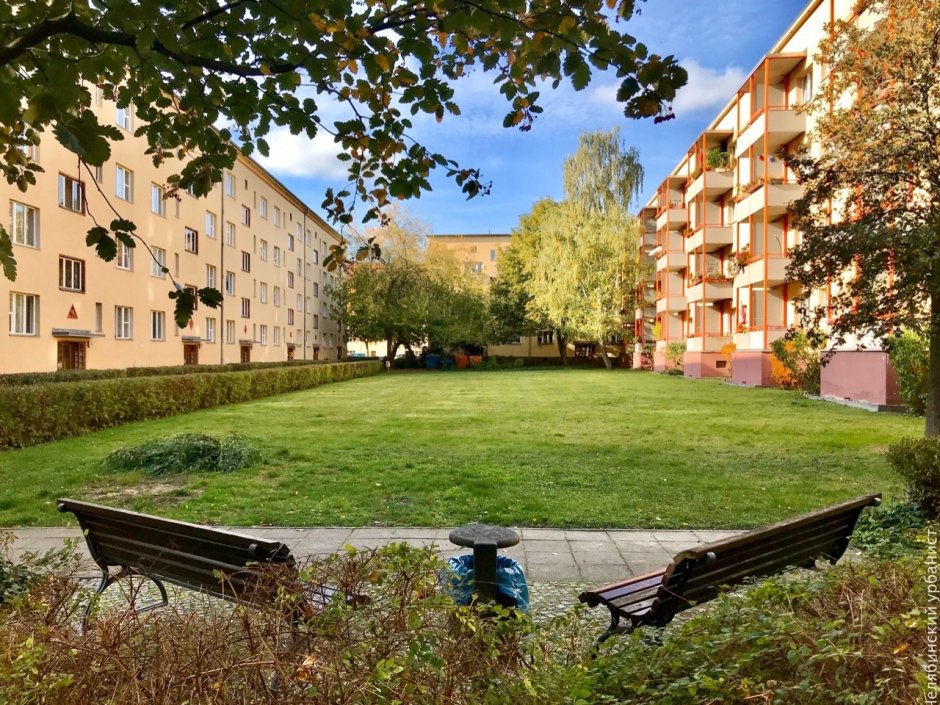 Зеленый двор Берлин