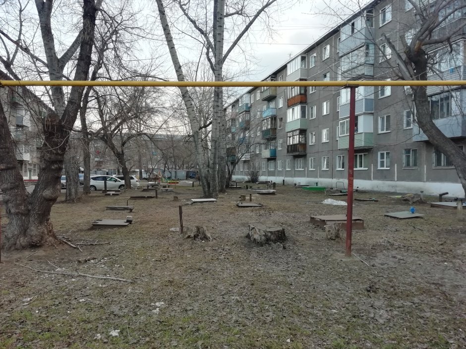 Дворы хрущевок