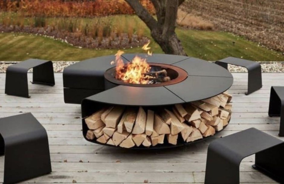 Outdoor Fire Pit Omega