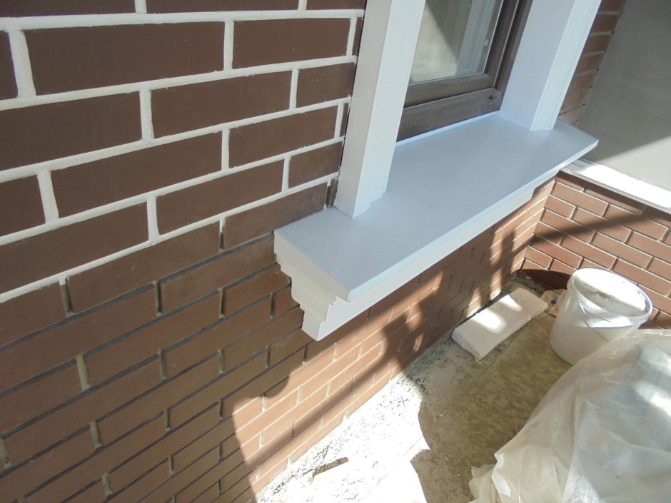 Кирпичный отлив