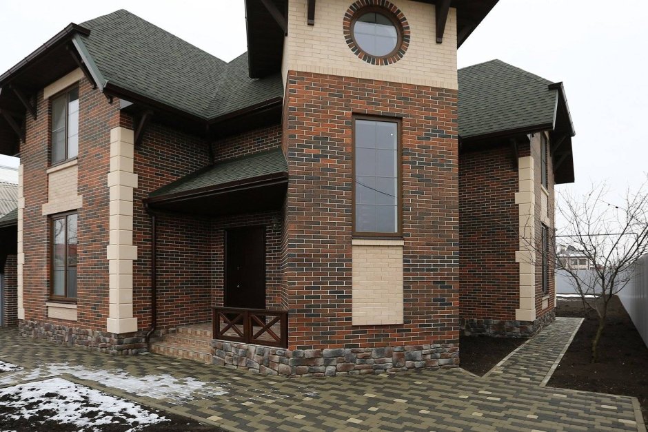 Дом из баварской кладки