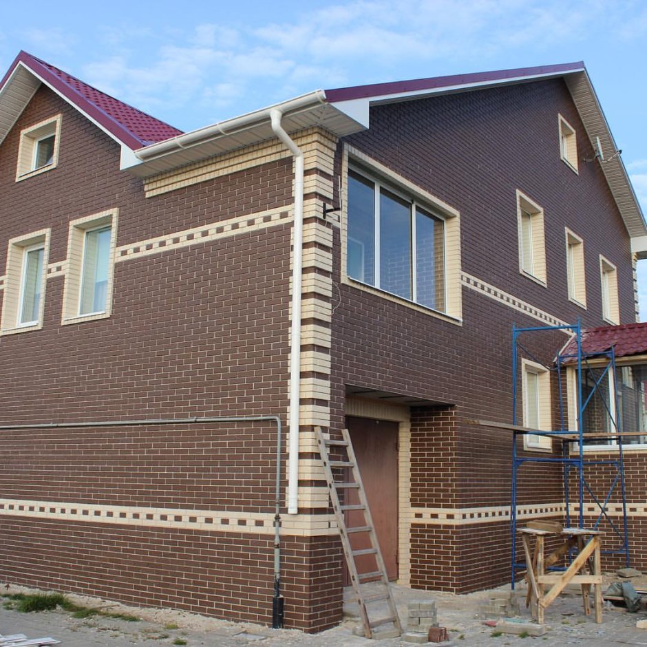 Кирпич Браер коричневый