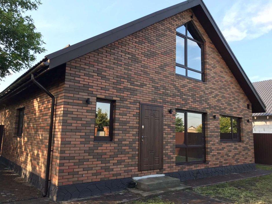 Баварская кладка Браер одноэтажных домов