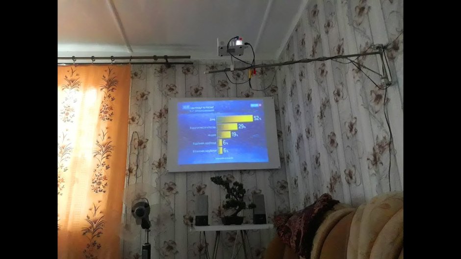 Самодельное крепление для проектора