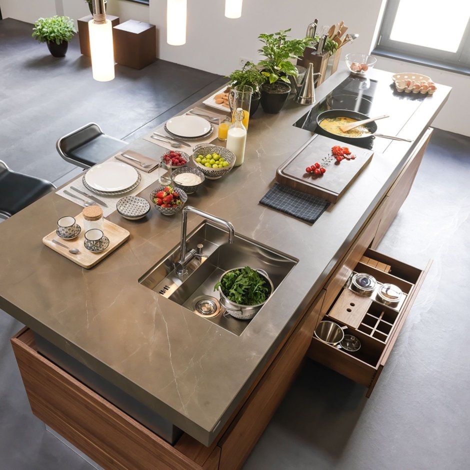 Стол-остров для кухни