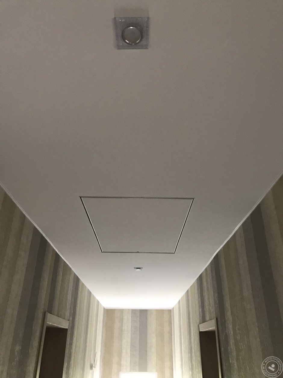 Люк чердачный под натяжной потолок