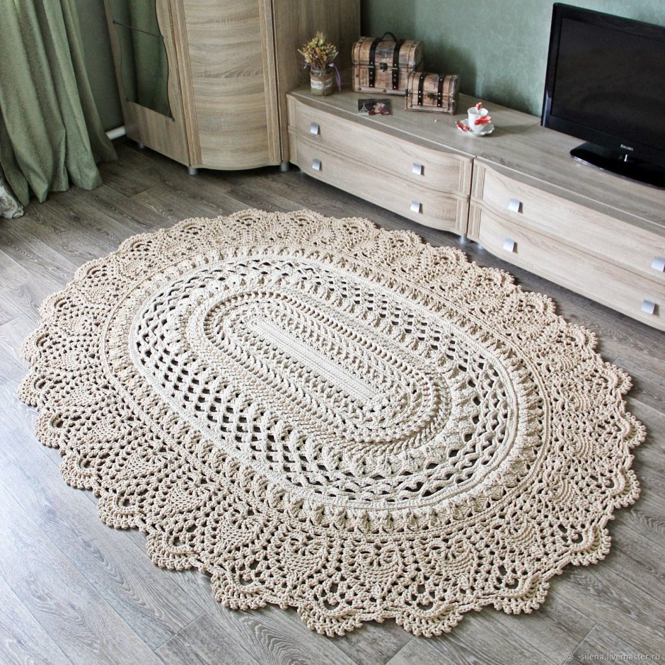 Ковры из полиэфирного шнура Майское чудо