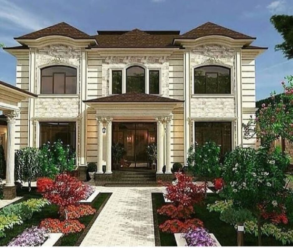 Узбекистон уйлари фасад