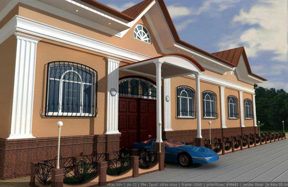 Уй ташки фасад