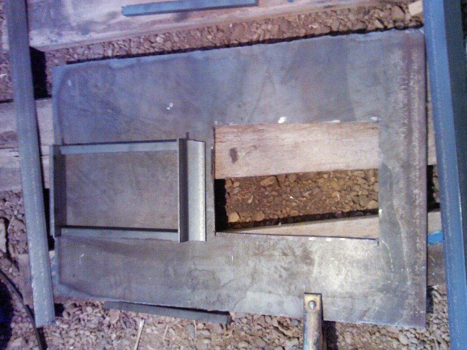 Зольник для буржуйки