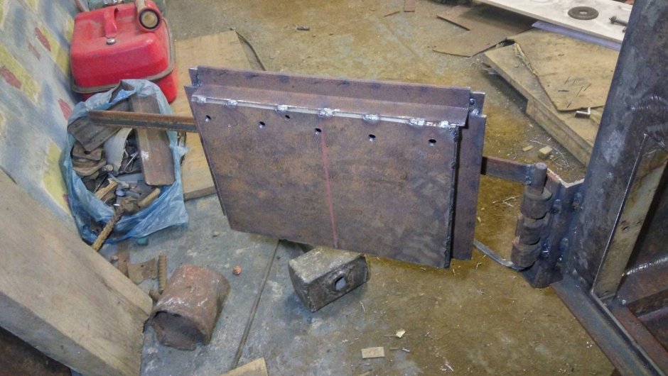 Повышение КПД печки в гараже