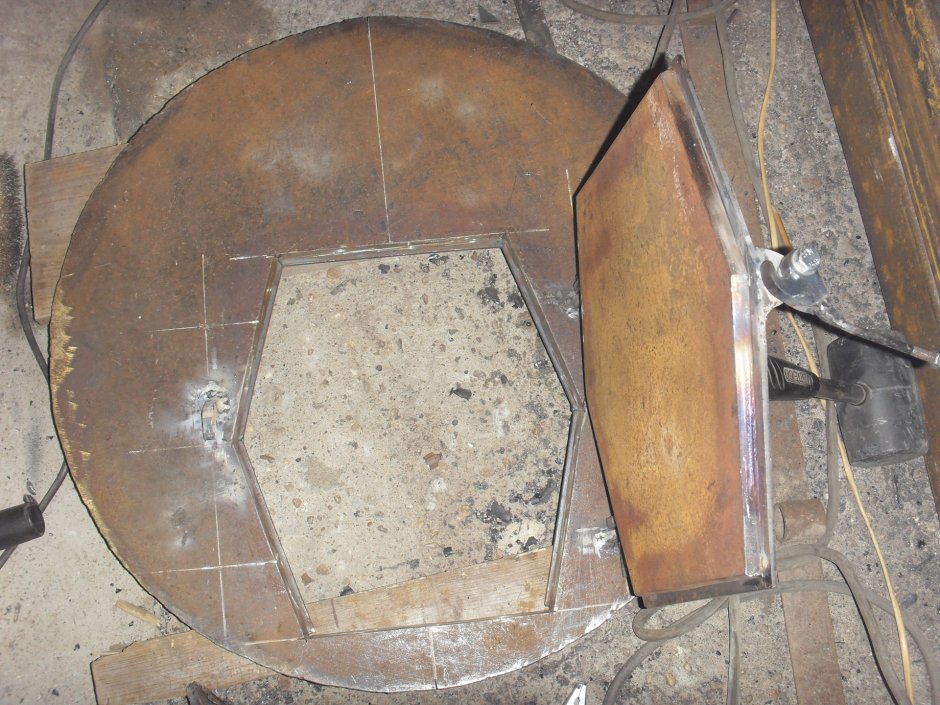 Петли на буржуйку