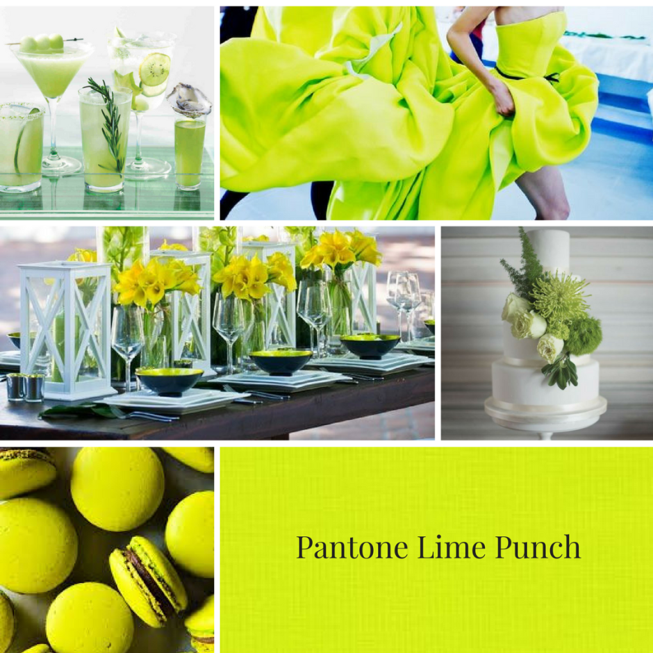 Pantone палитра Lime