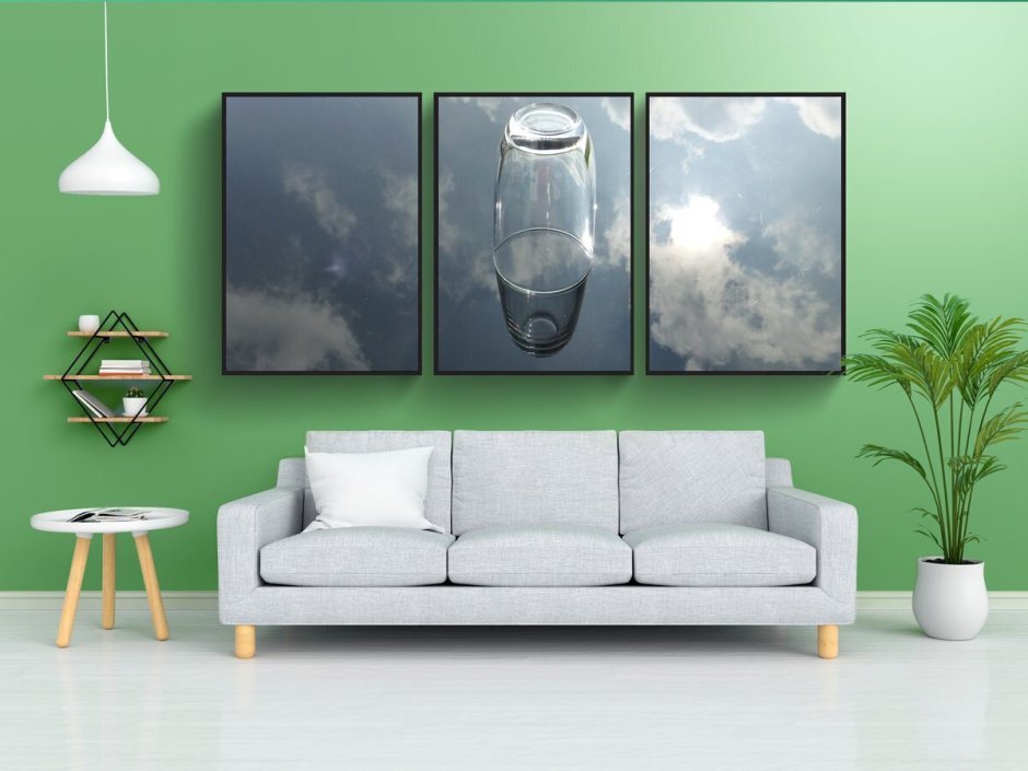 Стеклянный Постер