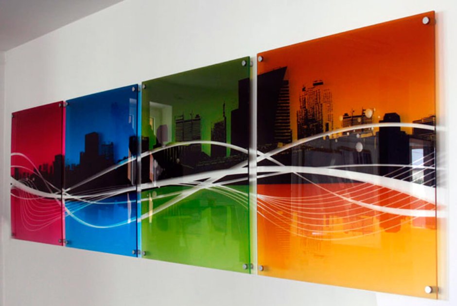 Ультрафиолетовая печать на стекле