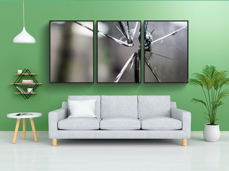 Стеклянный Постер