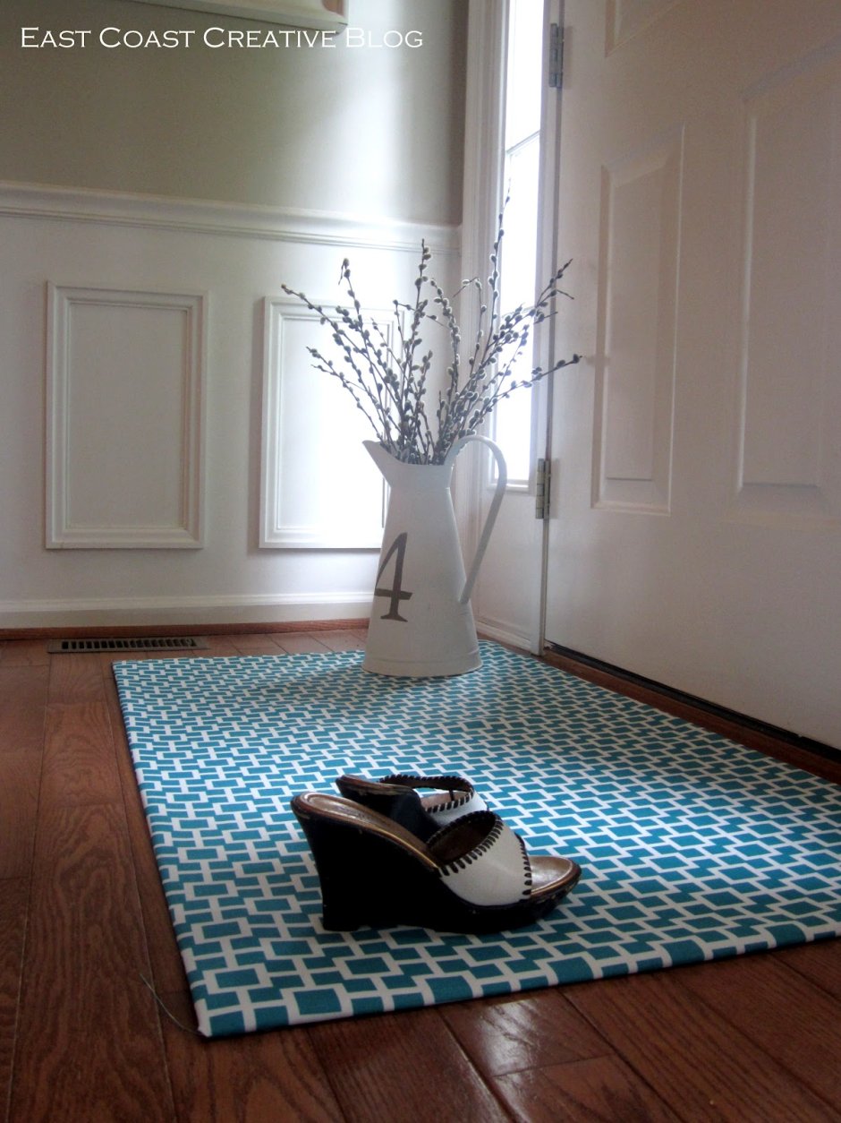 Коврик из линолеума