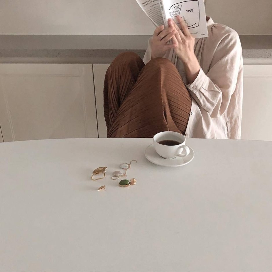 Эстетика человека бежевые тона