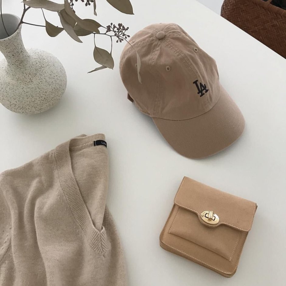 Бежевые предметы для эстетики