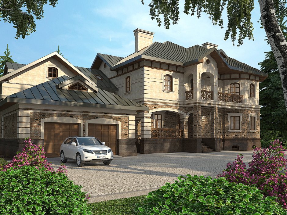 Загородный дом 1000 кв м