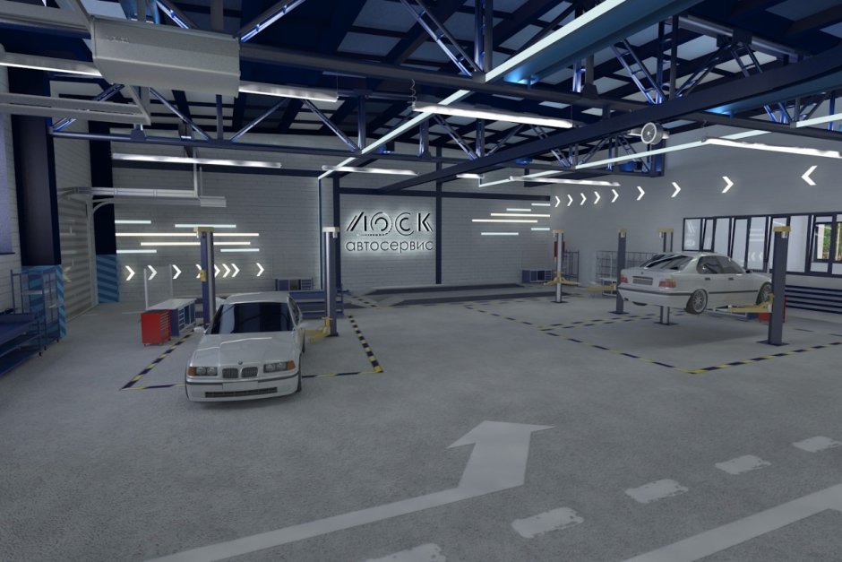Стильный автосервис