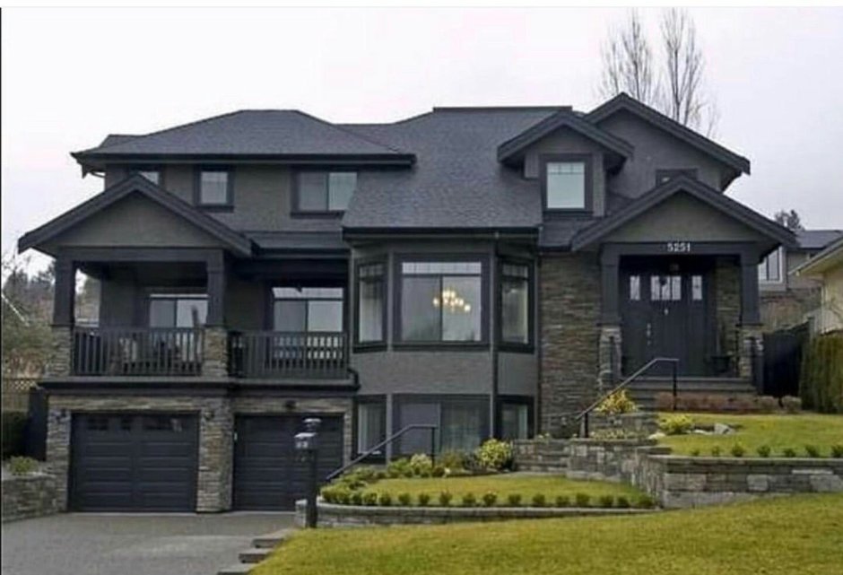 Черный коттедж