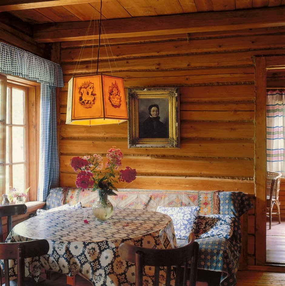 Дачный домик в русском стиле