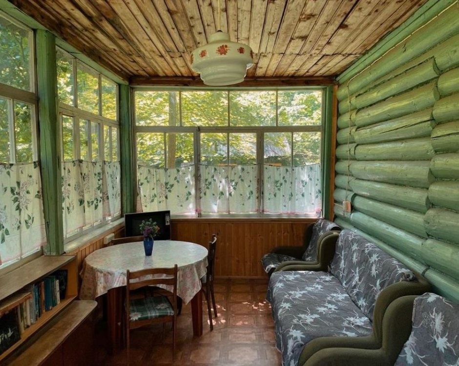 Веранда в стиле советских дач