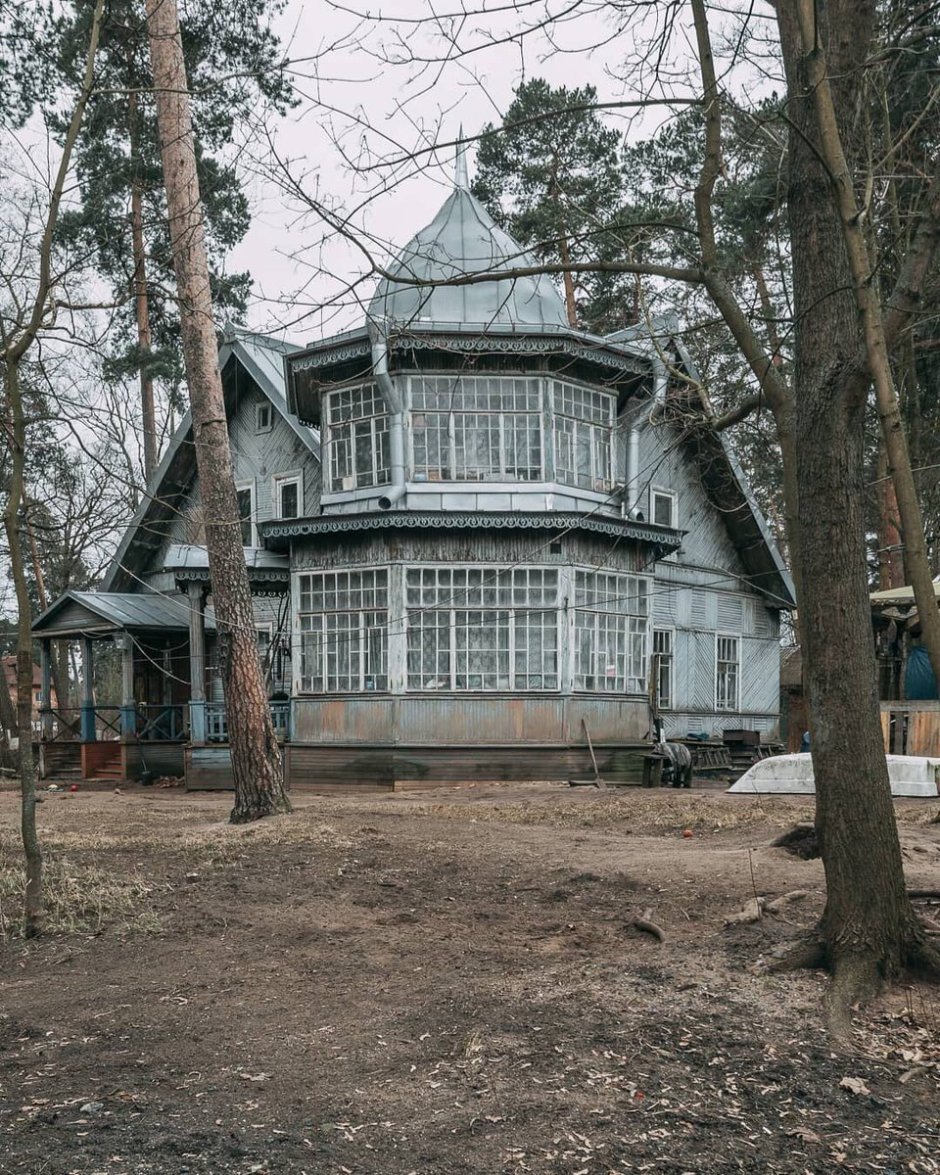 Деревянные усадьбы 19 века Питера