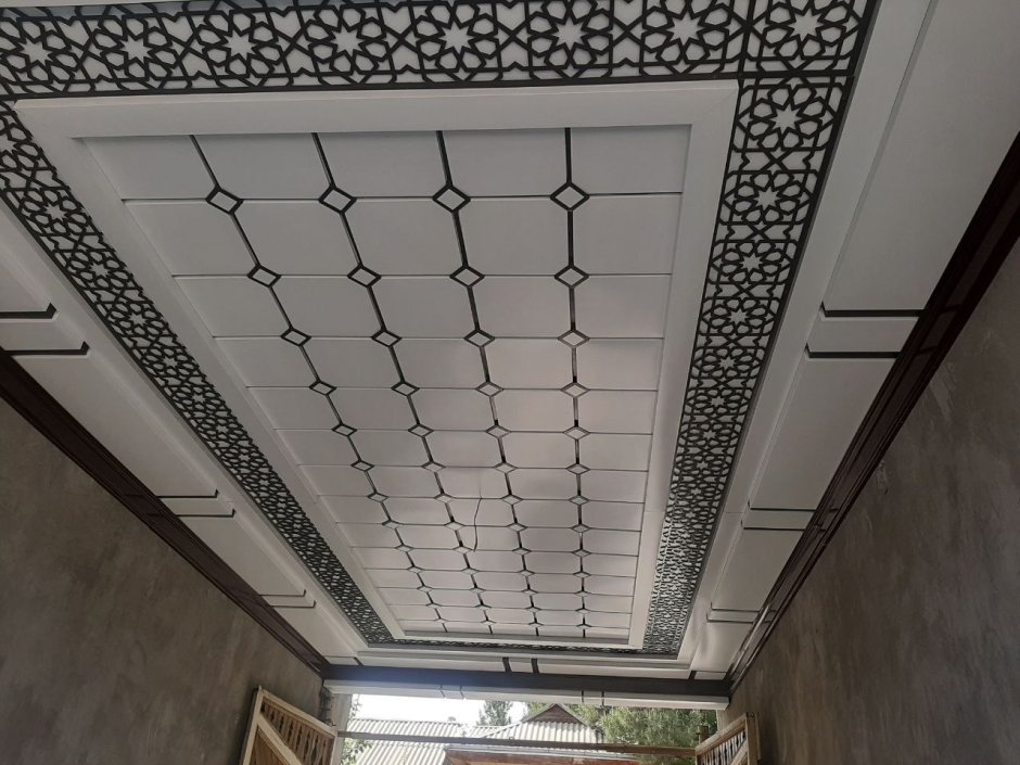 Туникафон потолок 60х60