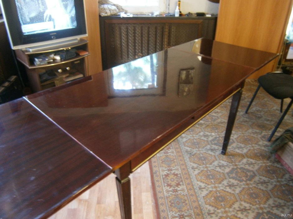 Стол Советский раскладной лакированный