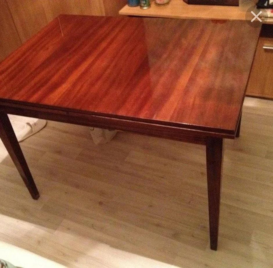 Советский раскладной стол