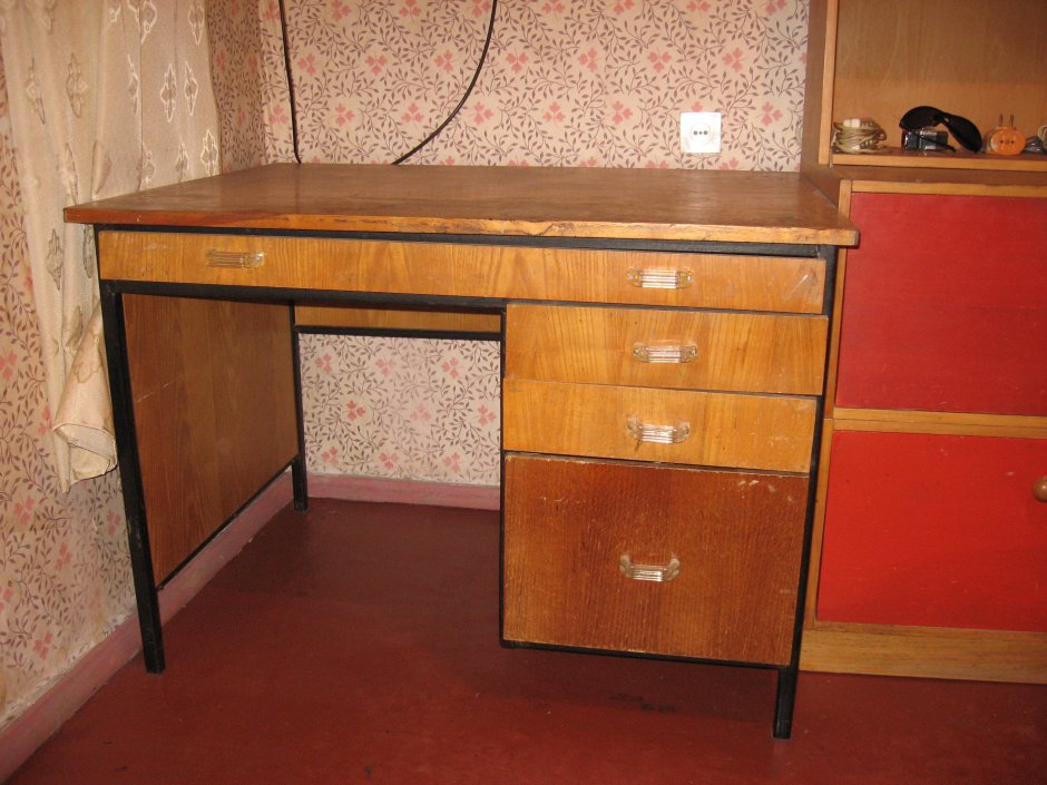 Советский офисный стол