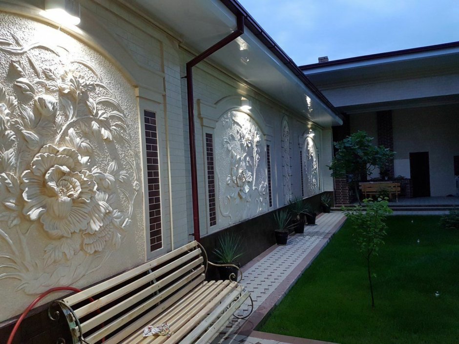 Травертин 3d Узбекистан дарвоза хона