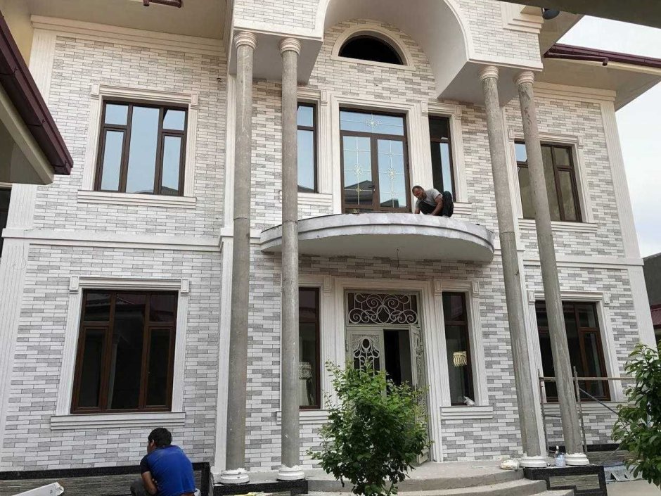 Травертин фасад Узбекистан сурхондарё