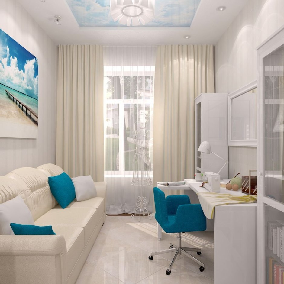 Комната для мальчика с балконом