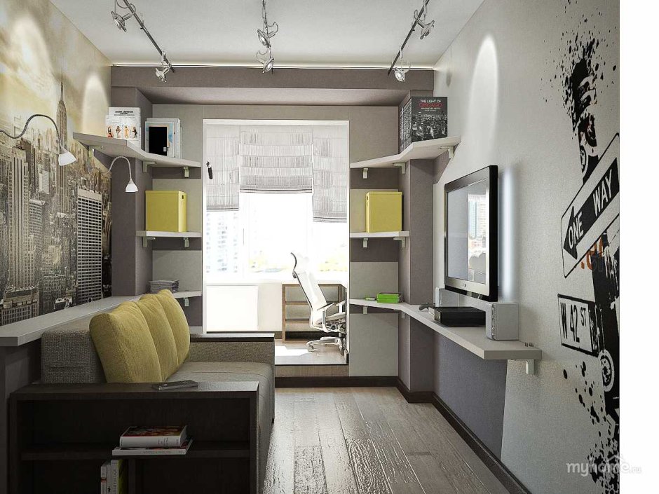 Интерьер комнаты для подростка мальчика 12