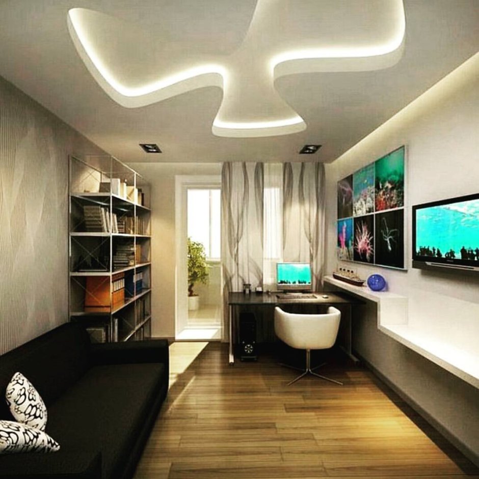 Дизайнерские проекты комнат